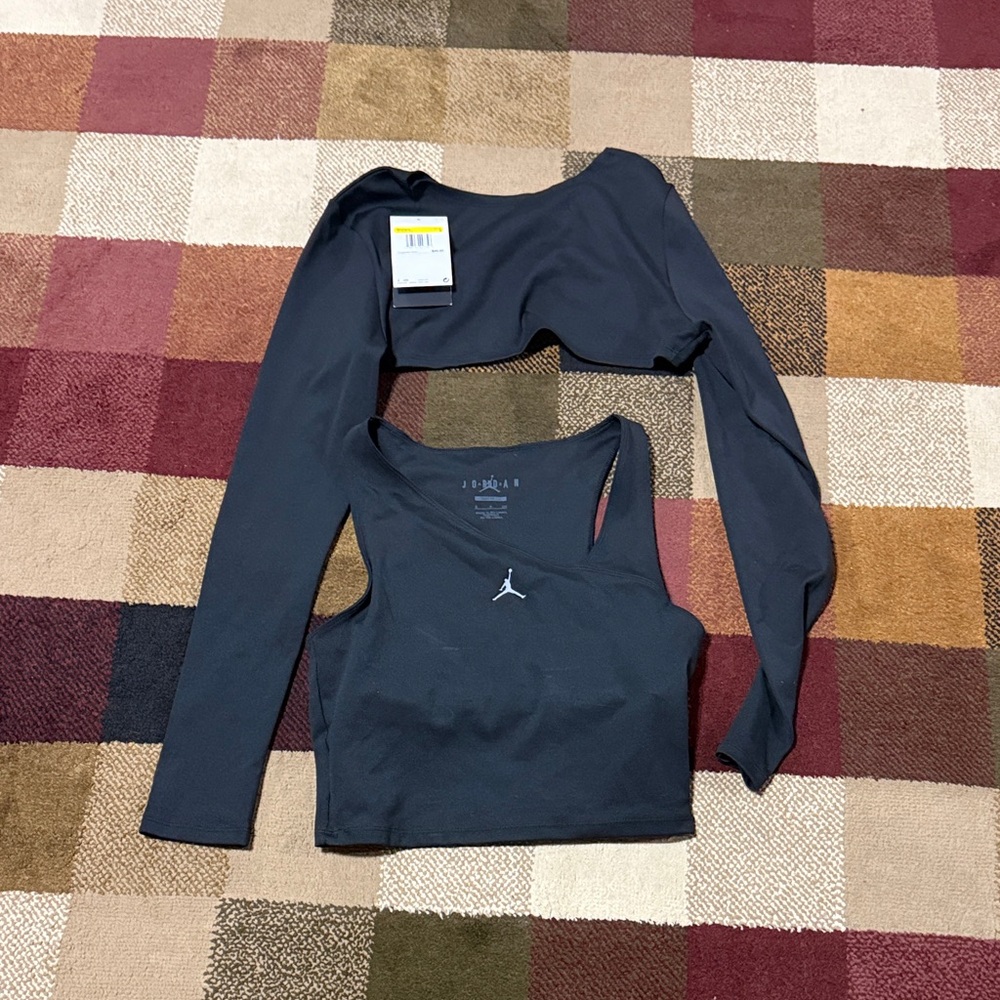 Jordan Black Tight Fit Top